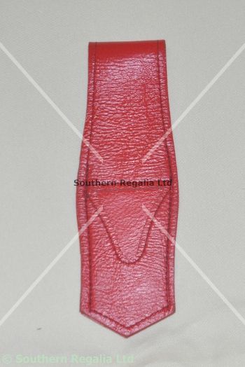 Knights Templar Red Leather Frog [standard] - Click Image to Close